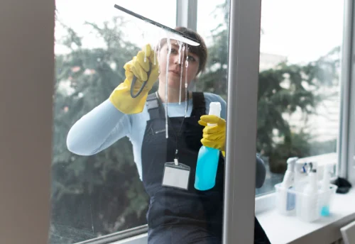 Nettoyage de vitres intérieures et extérieures à Thomery